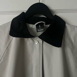 K de Krizia Cream Rain Jacket